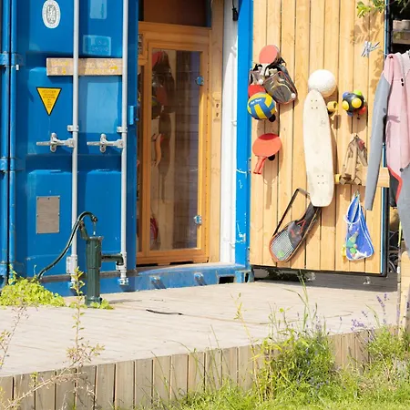 Oder 1-16 Personen Im Blauen Haus Хостел *